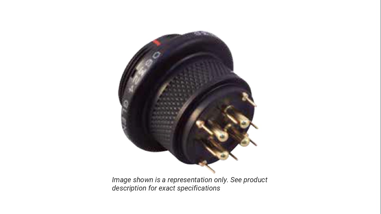 Image representing the style and polarization of the Glenair 804-032-07ZNU12-205PA